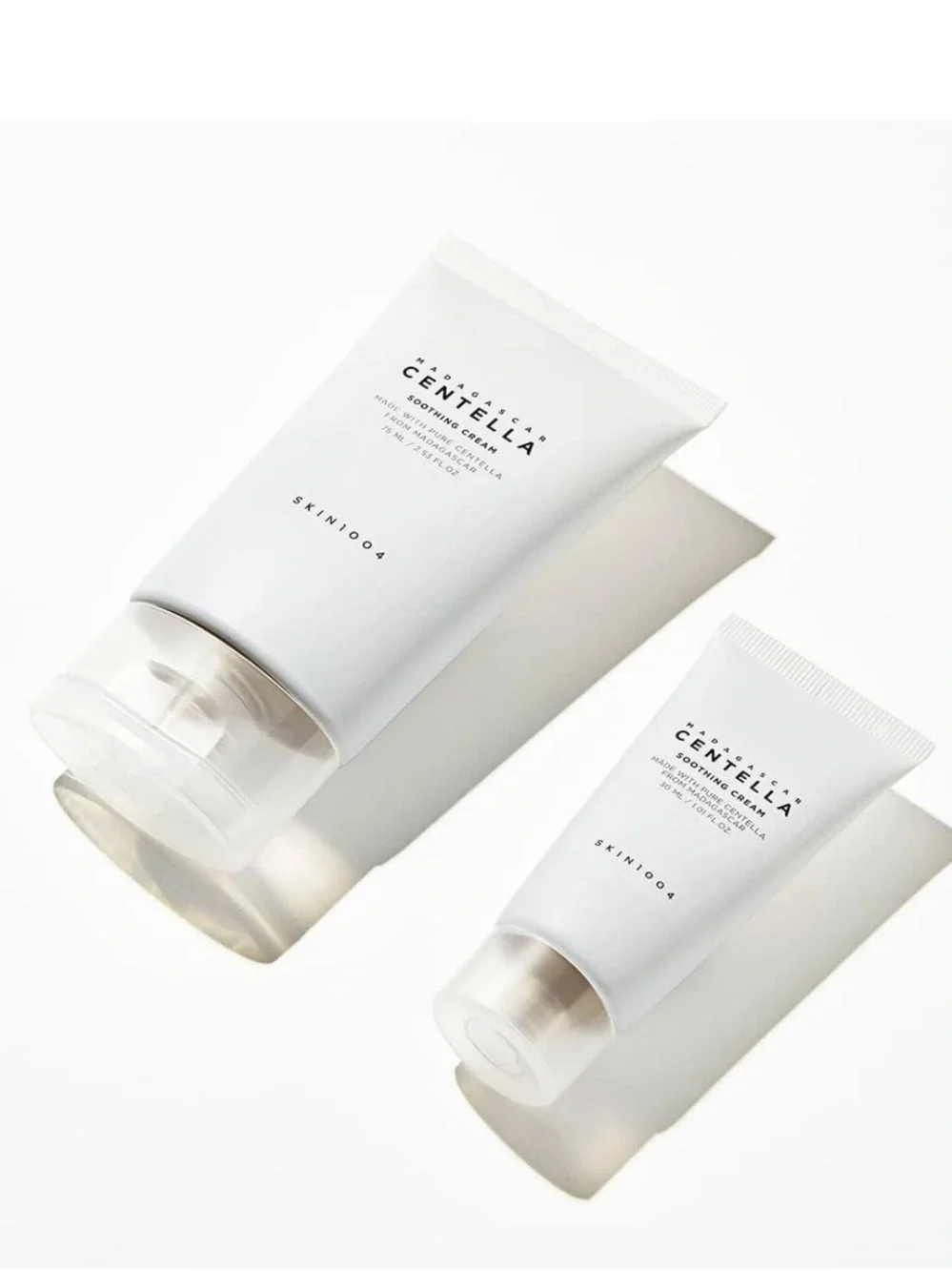 SKIN1004 Madagascar Centella Travel Kit, Toner, Ampoule, Soothing Cream, Clean
